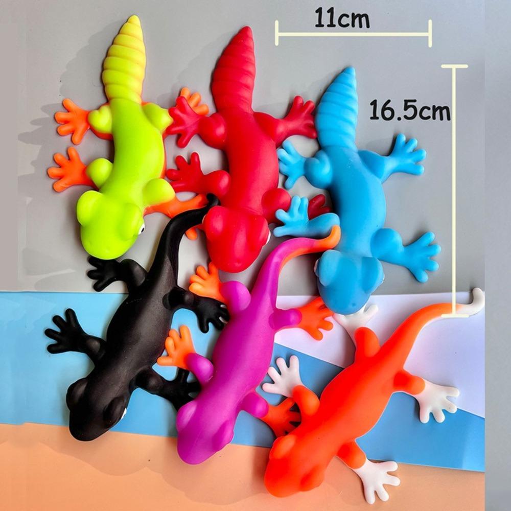 Stress Relief Stretchy Lizard Toy Simulation Lizard Squeeze Fidget Toy Squishy Toy  Children
