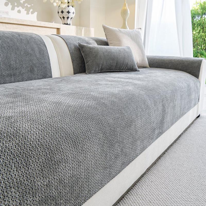 Универсальный чехол для дивана Four Seasons Chenille, защищающий от царапин домашних животных, защитный коврик для дивана, боковая защита для ковров в гостиной