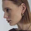 viollina Graceful Teardrop Earrings_Gold