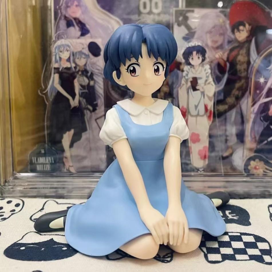 В наличии 10 см Аниме Ранма 1/2 Шампунь Relax Time Тендо Аканэ Фигурка из ПВХ Ранма Коллекционная фигурка Игрушка GIF
