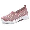 Fashion Shoes for Women Sneakers Mesh Breathable Plaid Comfort Mother Soft Solid Fashion Female Footwear Lightweight Zapatos De Mujer
