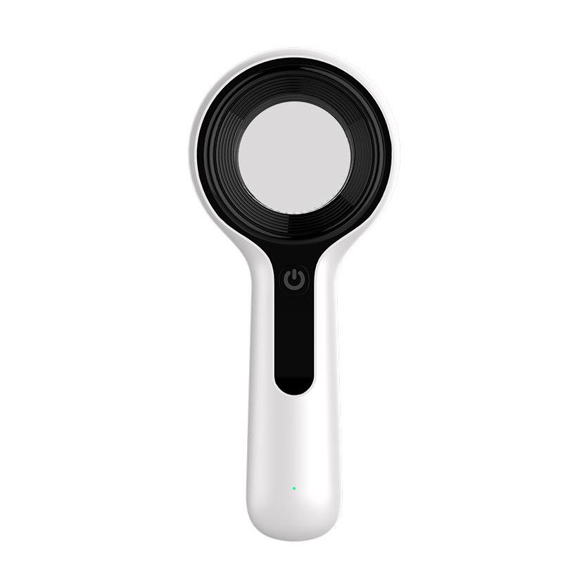 Handheld LED Wood's Lamp Skin Detector - Professional, Rechargeable, and Certified for Household Use
