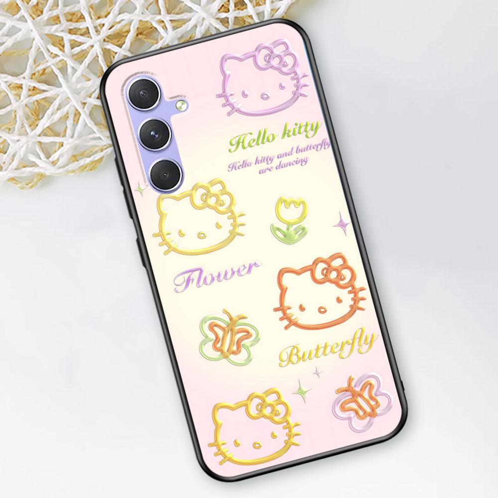 Милый чехол Hello Kitty для Samsung Galaxy A51 A53 A54 A31 A52 A12 A13 A21s A22 A32 A11 A22 A33 A41 A52s A73 A14 Чехол для телефона из ТПУ