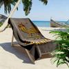 Golden Rooster France Design Beach Towel Quick-drying for Travel Outdoor Sports Jogging Beach and Swimming