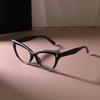 Retro Square Light Eyeglass Frame Women Men Transparent Unisex Glasses For Female Male