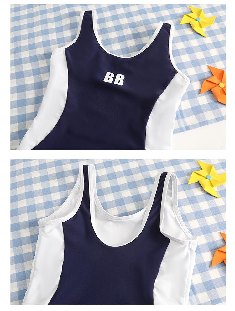 2025 Новый стиль Купальник с длинным рукавом для защиты от солнца для девочек среднего и старшего возраста – Высококачественная профессиональная спортивная одежда