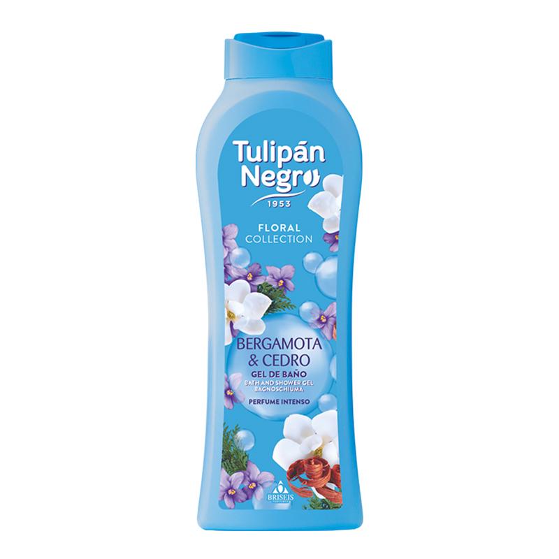 Гель для душа парфюмированный Floral Бергамот и Кедр Tulipan Negro 650 мл