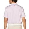 FootJoy Men's White Short Sleeve Mock Neck Golf Shirt, Size L, FJ-S25-S10, 34517-L