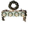 Christmas Snowman Fireplace Scarf Christmas Decorations for Home Xmas Living Room Ornament Navidad Natal New Year Decorations