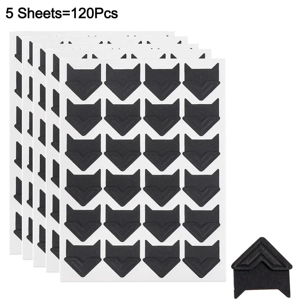 120/24Pc Photo Corners Stickers Diy Vintage Corner Kraft Paper Stickers For Photo Album Frame Decoration Scrapbooking Picture