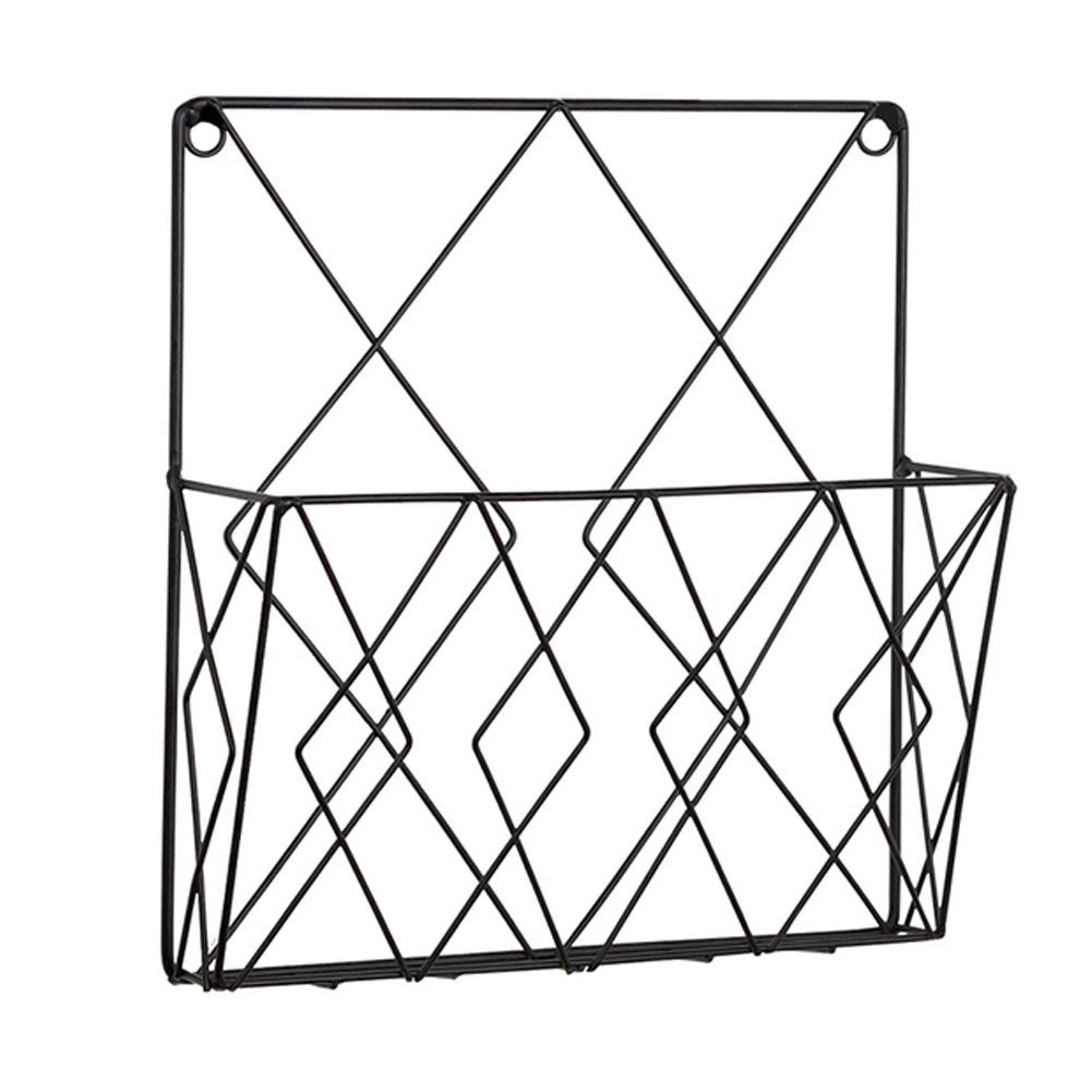 Wall Hanging Storage Shelf For Home Room Magazines Newspaper Storage Rack Study Office Hooks Files Holder Tabletop Display Stand