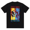 Мужская футболка с графическим принтом Guns N Roses, винтажная летняя уличная футболка с коротким рукавом, модная футболка с круглым вырезом больших размеров, топы унисекс