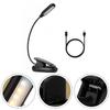 LED Book Light Lamp 3-level Brightness 360° Flexible Neck