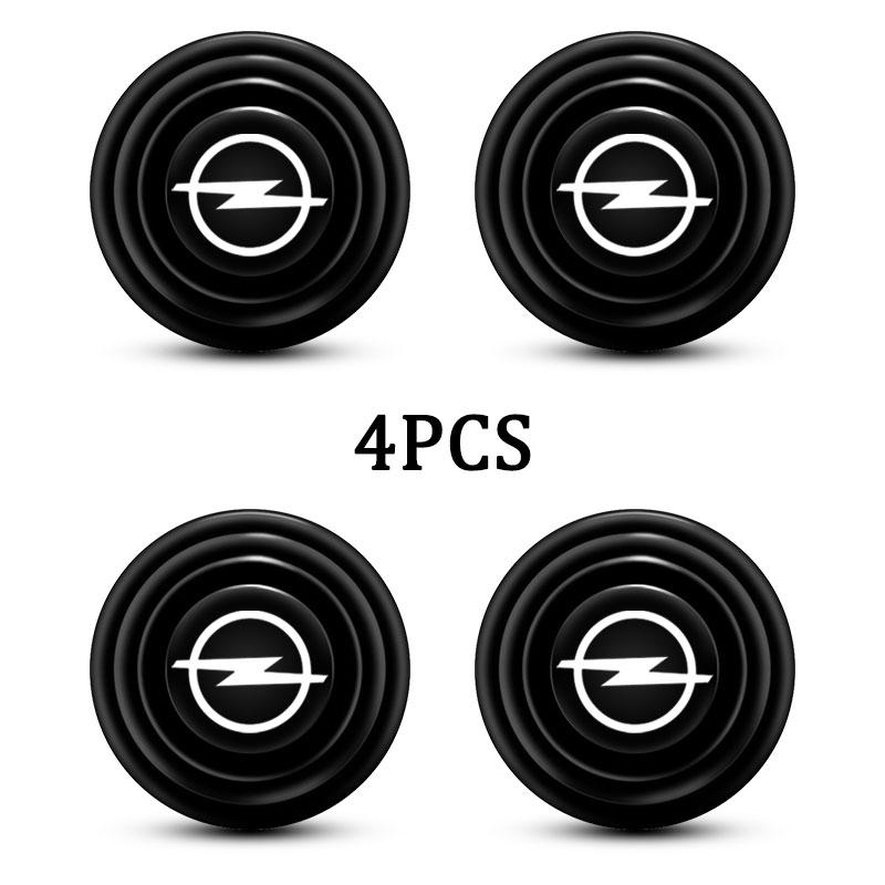 Car Door Anti-Collision Silicone Pads Shock Absorber Gasket Suitable For Opel Crossland Crossland-X Mokka Combo Cascada Monza