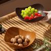 3pcs/set Japanese Style Dining Plate Plastic Dessert Tray Salad Bowl  Desktop Display
