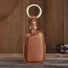 Для VW Volkswagen Magotan Passat B8 Skoda Superb Kodiaq A7 Smart Key Fob Protector Keychain Leather Car Key Cover Case