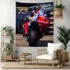 Jorge Lorenzo Custom Your Name Wall Decor Tapestry Art For Pet Memorial Birthdaywedding Party Backdrop Family Gift