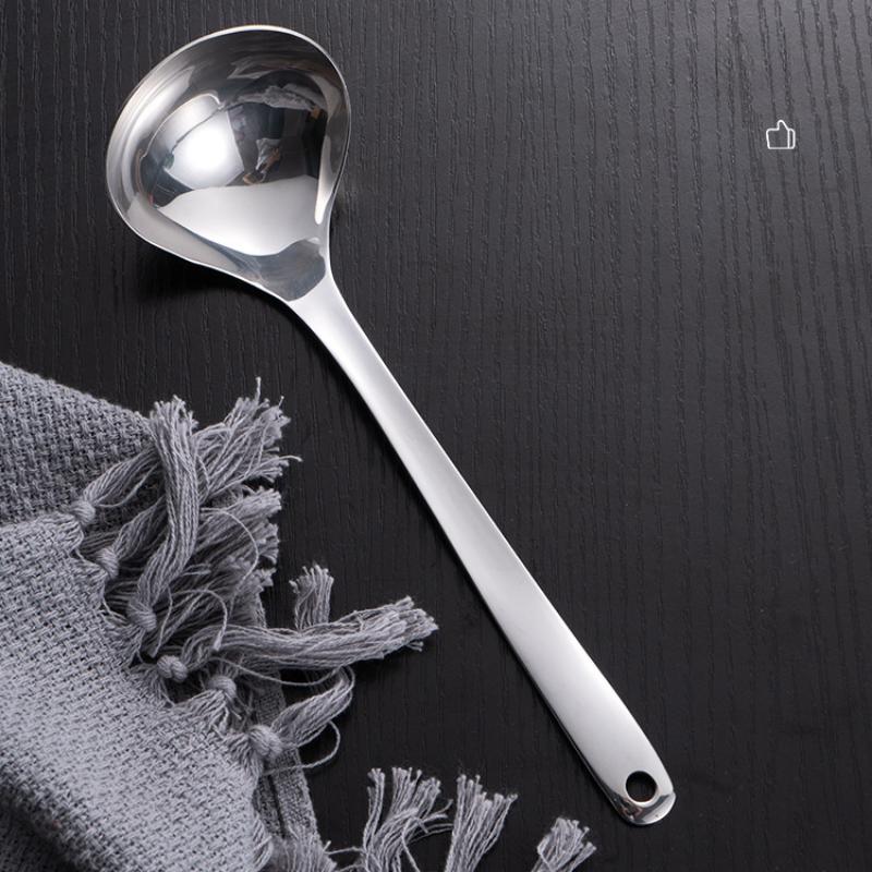 HANYANG 304 половник для супа из нержавеющей стали, углубленный и расширенный слив для горячего горшка, кухонная утварь, половник для горячего горшка