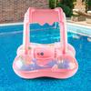 Pool Floats with Canopy for Kids Toddler Infant Pool Float for Baby Swimming Ring Floaties for Pool Beach Toys for Party