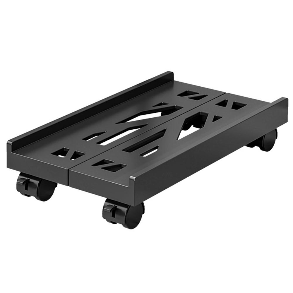 Подставка для процессора, компьютерная стойка с 4 колесиками, мобильная компьютерная стойка для большинства настольных компьютеров для геймеров и студентов