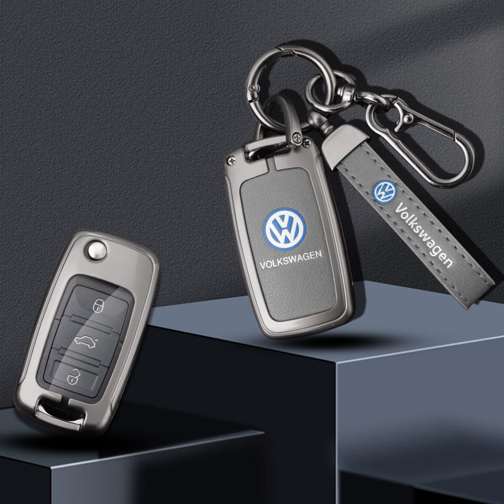 Valve Stems Caps Car Remote Key Cover Fob Case For Volkswagen VW Polo Tiguan Golf Jetta Beetle Eos Scirocco Up Transporter Shara