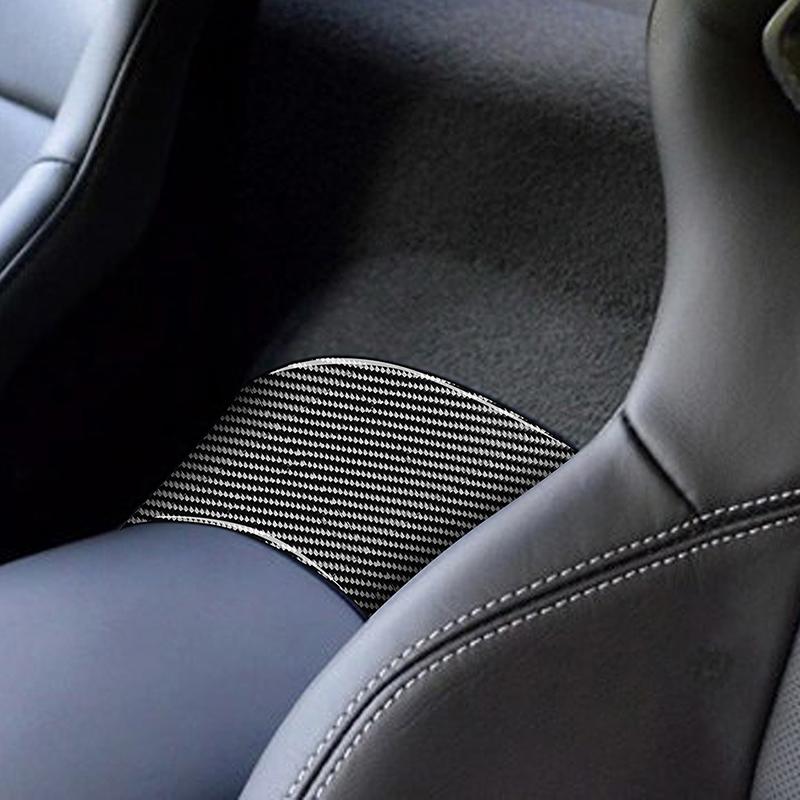 Декоративная накладка на центральную консоль задней части салона, наклейка, молдинги из углеволокна для Chevrolet Corvette C7 2014 2015 2016 2017 2018 2019