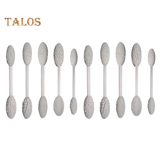 5/10 шт. Наборы текстурных инструментов, прочная конструкция, эргономичная ручка, дизайн, набор для самостоятельного создания овальных узоров, набор для моделирования