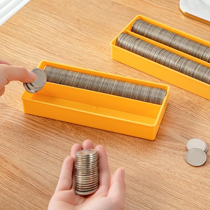 Портативный ящик для хранения бумажных денег, альбом для банкнот, футляр для хранения монет, коробки для коллекционирования, держатель, прозрачный пластиковый футляр