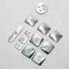 ABS Chrome Door Window Lift Switch Sequin Cover Trim For Tesla Model X S