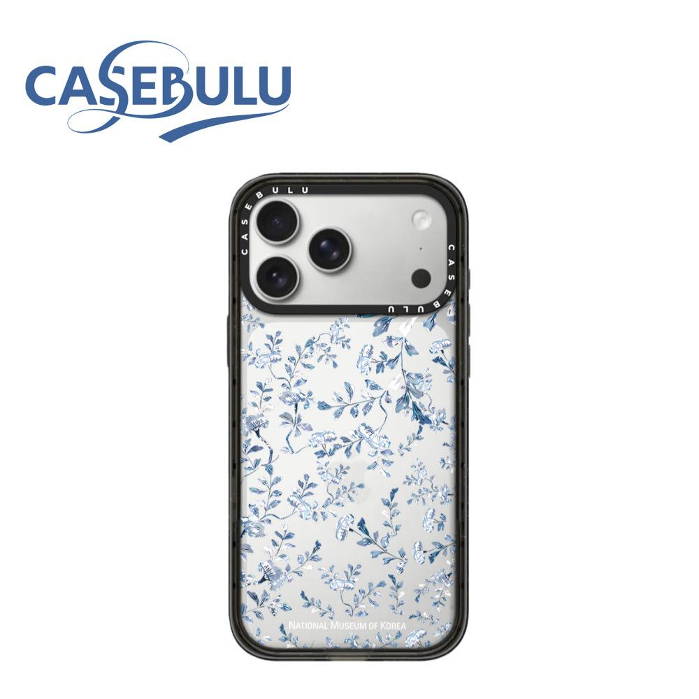 Прозрачный акриловый чехол с белым цветочным узором для iPhone 17 Pro Max / 16 Pro