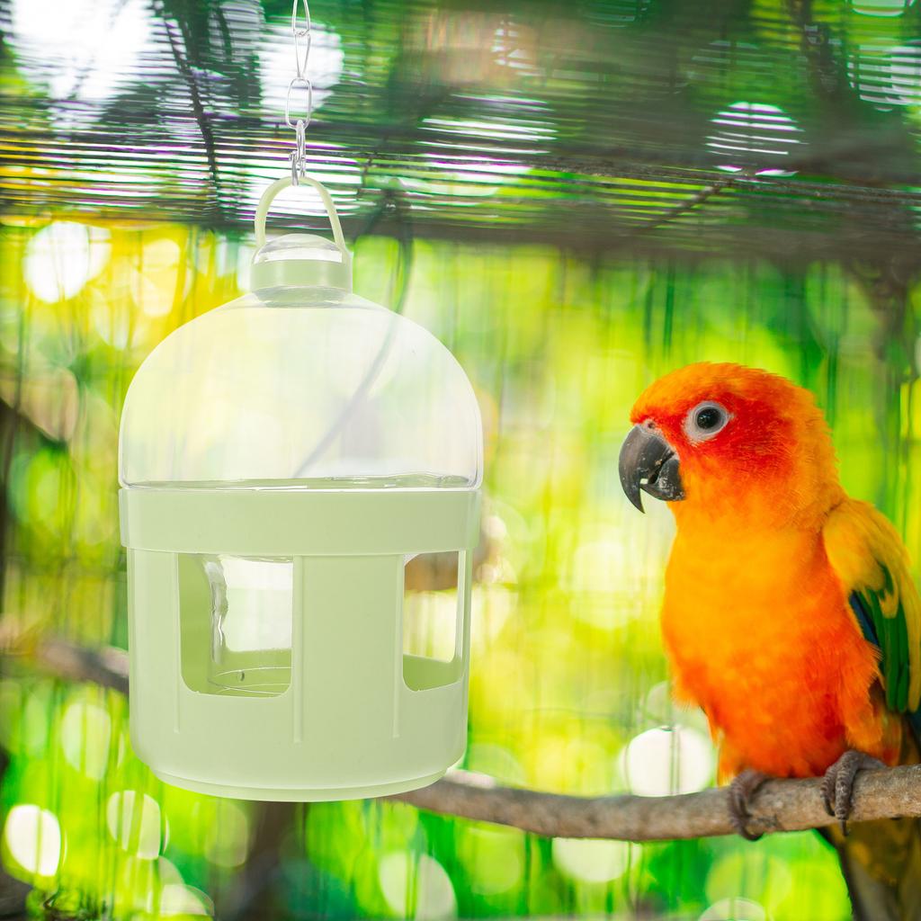 Large Capacity Automatic Bird Water Dispenser Plastic Pigeon Quail Portable Pet Waterer Container Pigeon Bird Waterer Supplies