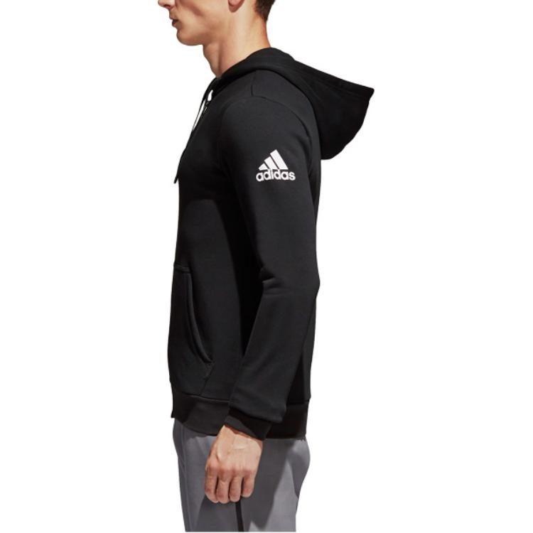 adidas Куртки Мужские Черные С Капюшоном Умеренные Прочие BK3717