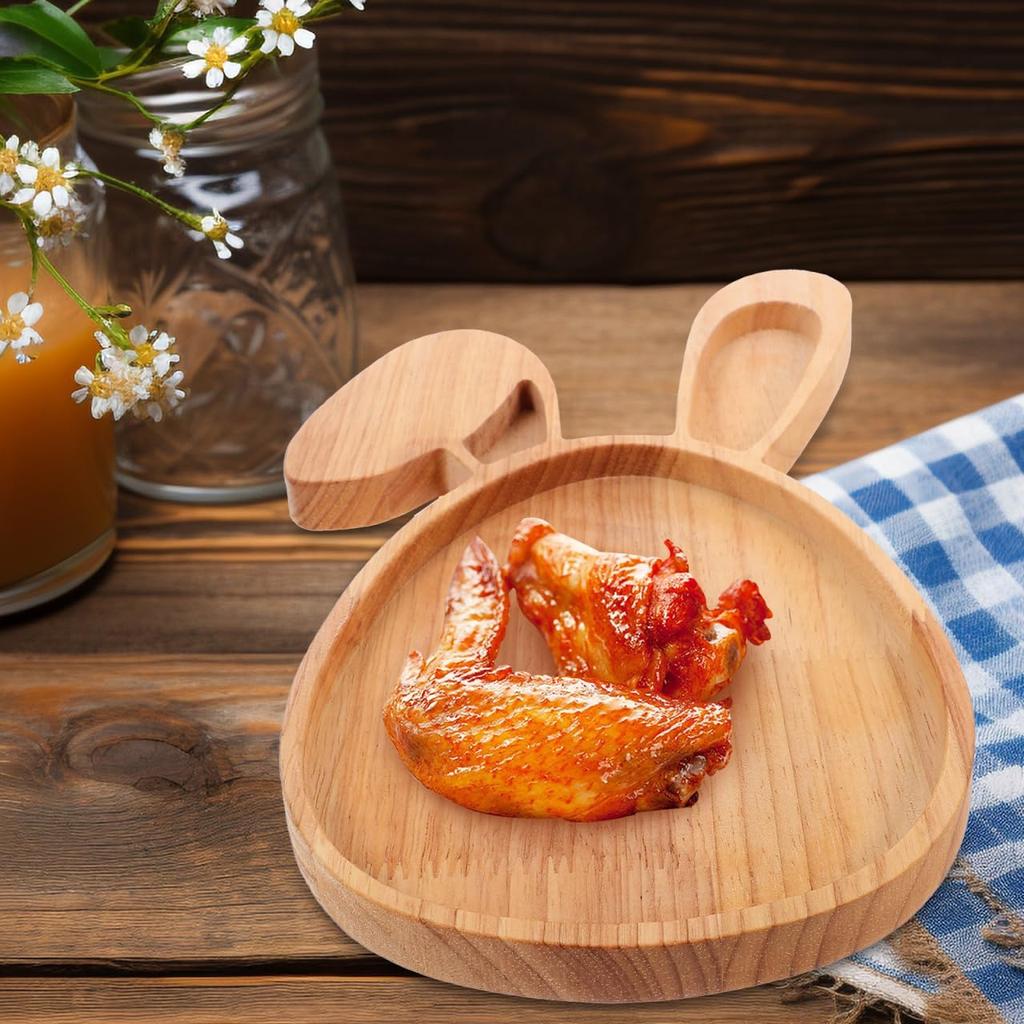 Пасхальный деревянный сервировочный поднос Пасхальная доска для закусок Пасхальный кролик Тарелки для яиц Блюда Дисплей для сыра Блюдо для еды для мясной разделочной доски Овощи Фрукты Салат