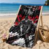 Dark Warrior Rising Beach Towel Microfiber Beach Towel, Lightweight and Quick-Dry, for Summer Travel, Swimming Pool Fan Birthday Gift