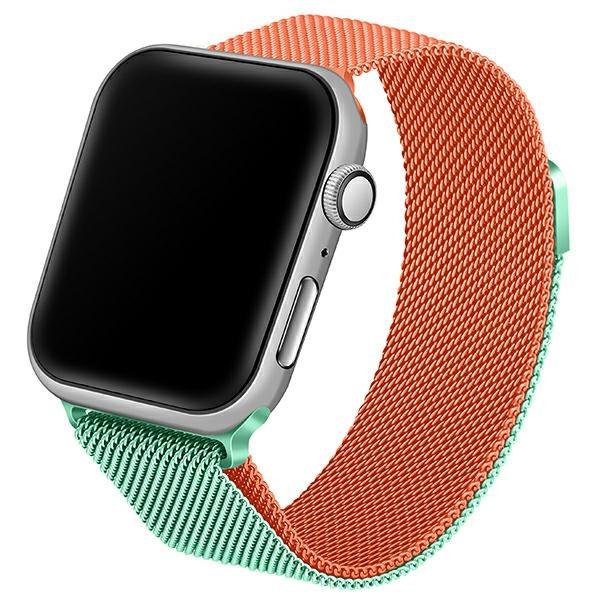 Pasek do Apple Watch 42mm Beline Steel Zielony