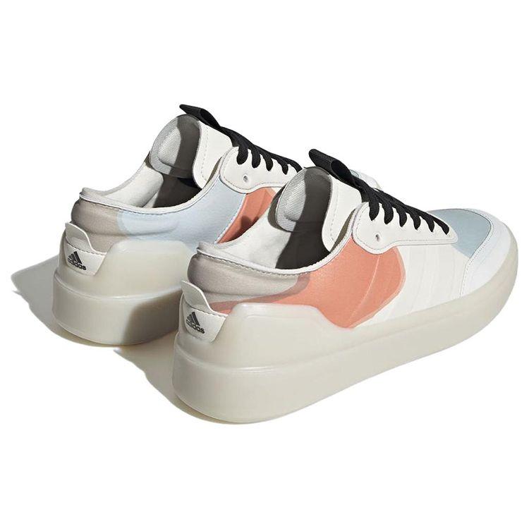 Marimekko x adidas Court Revival Lokki Женские кроссовки Белый Облачно-белый Основной черный HQ6476
