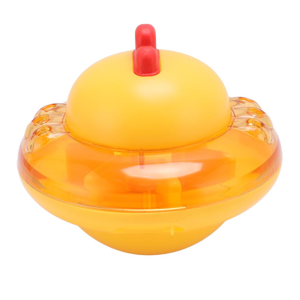 Interactive Treat Dispensing Cat Toy Tipping Resistant Slow Feeding Cat Treat Dispenser Toy for