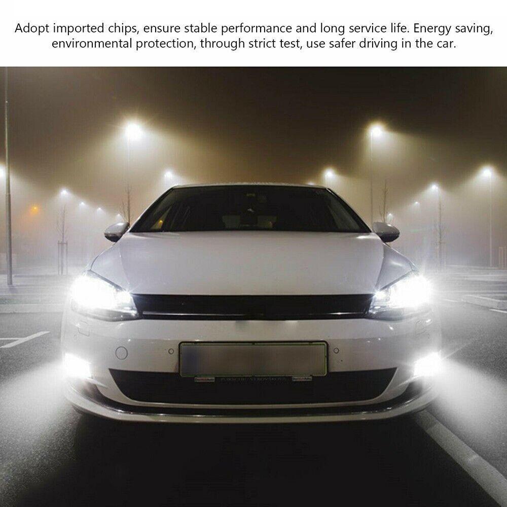 12SMD-5050 6000K Super Bright 55W LED H1 Car Fog Light DRL Headlight Driving Bulb Turn Signals