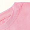 Girls' Casual Heart-patterned T-shirt for Summer, Children's Fashionable Short-sleeved T-shirt
