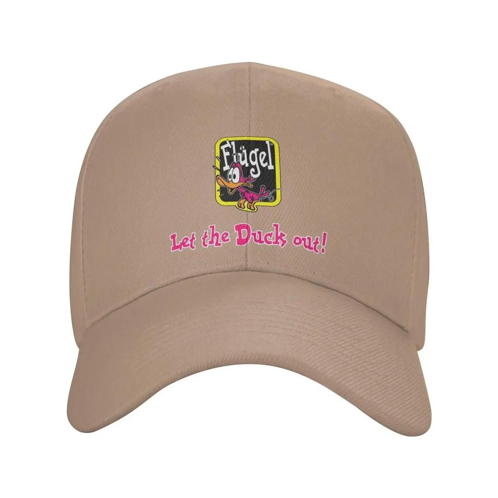 2022 New Arrival Flugel Let The Duck Out Cap Baseball Caps Curved Hip Hop Hats Fashion Outdoor Adjustable Dad Hat for Unisex