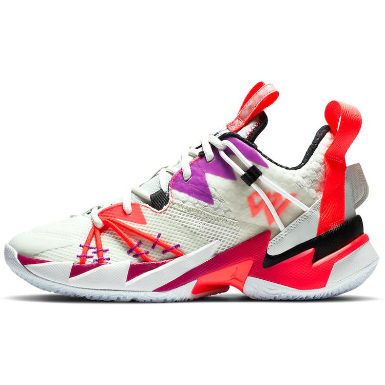 Air Jordan Why Not Zer0.3 SE PF 'Flash Crimson' (Unisex) Sail / Black / Spruce Aura / Flash Crimson Basketball Shoes CK6612 101