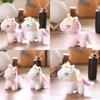 Adorable Horse Plush Doll With Pp Cotton Filling For Backpack And Keyring Use
