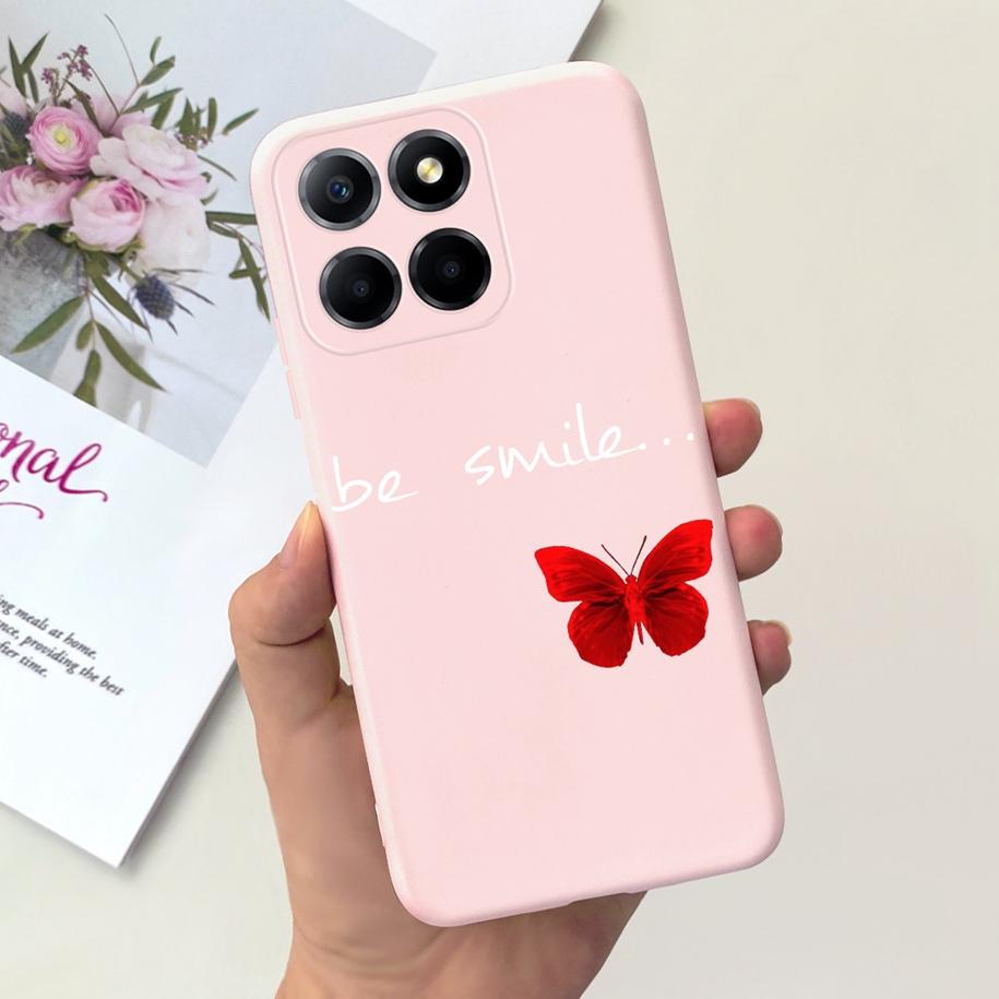 For Cover Honor X8 Phone Case TFY-LX1 TFY-LX2 TFY-LX3 Bumper Popular Flower Cats Soft Cover For Honor 70 Lite X6 X6s X8 5G Funda