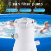40W Swimming Pool Electric Filtration Pump Household Silent Water Tank Cleaner Detachable Filter Element Water Filter  175 * 175 * 262mm