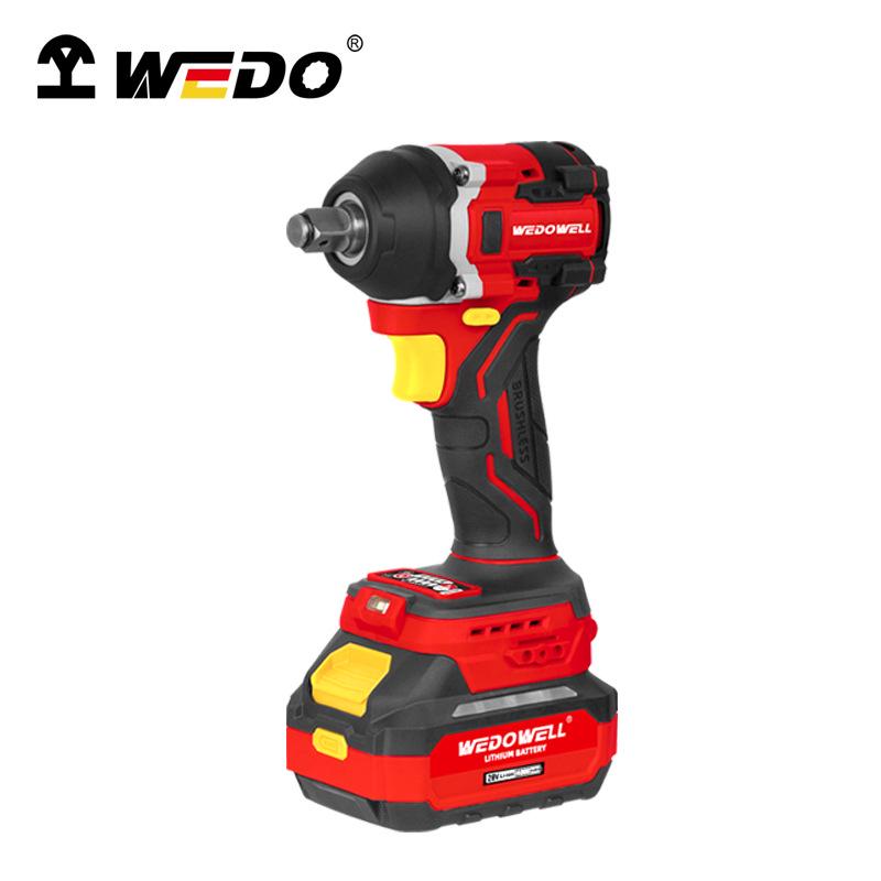 WEDO5211 Промышленный бесщеточный ударный гайковерт с литиевой батареей и регулируемым высоким крутящим моментом