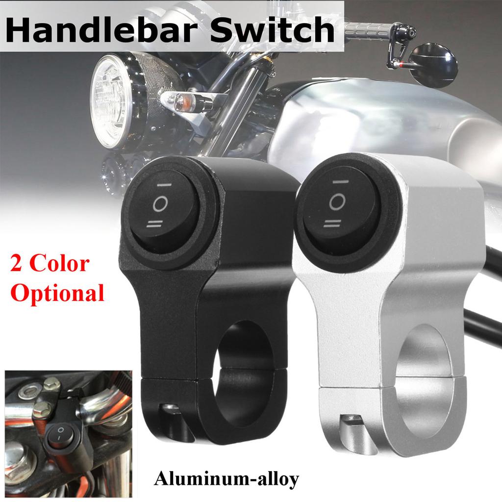 Motorcycle Handlebar On Off Switch Motorbike Replacement Toggle 12V Headlights Replacement Toggle 12V Dirtbike Lightbar Repair Parts
