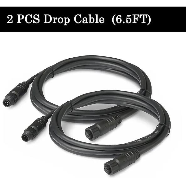 NMEA 2000 Starter Kit and Engine Interface Cable for Yamaha Outboard Engine 2006-2023 Bundle, Dual Tees Kits Terminators Marine