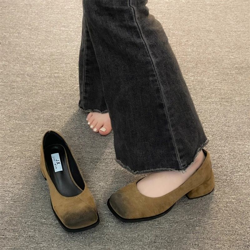 2025 Spring and Summer Internet Celebrity Explosion Pull Wind Fairy Style Niche Design Sense Single Shoes Female Foreign Style Versatile Mary Jane