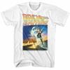 Back To the Future This Time White Adult T-Shirt