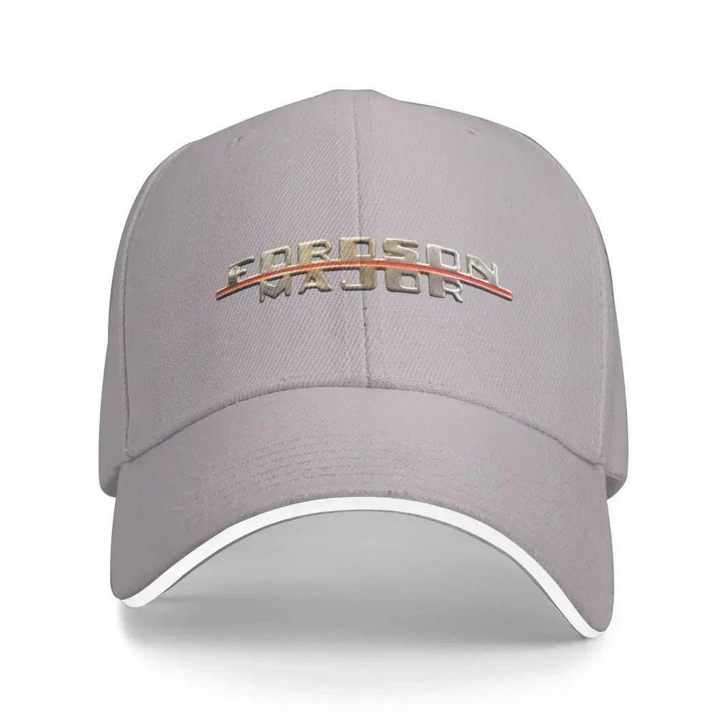 Vintage 1959 Fordson Major tractor logo Baseball Cap Trucker Cap Snap Back Hat Uv Protection Solar Hat Women's Hats 2024 Unisex's